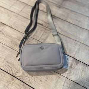 NWT Lululemon Crossbody Camera Bag - Silver